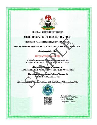 cac registration in Nigeria
